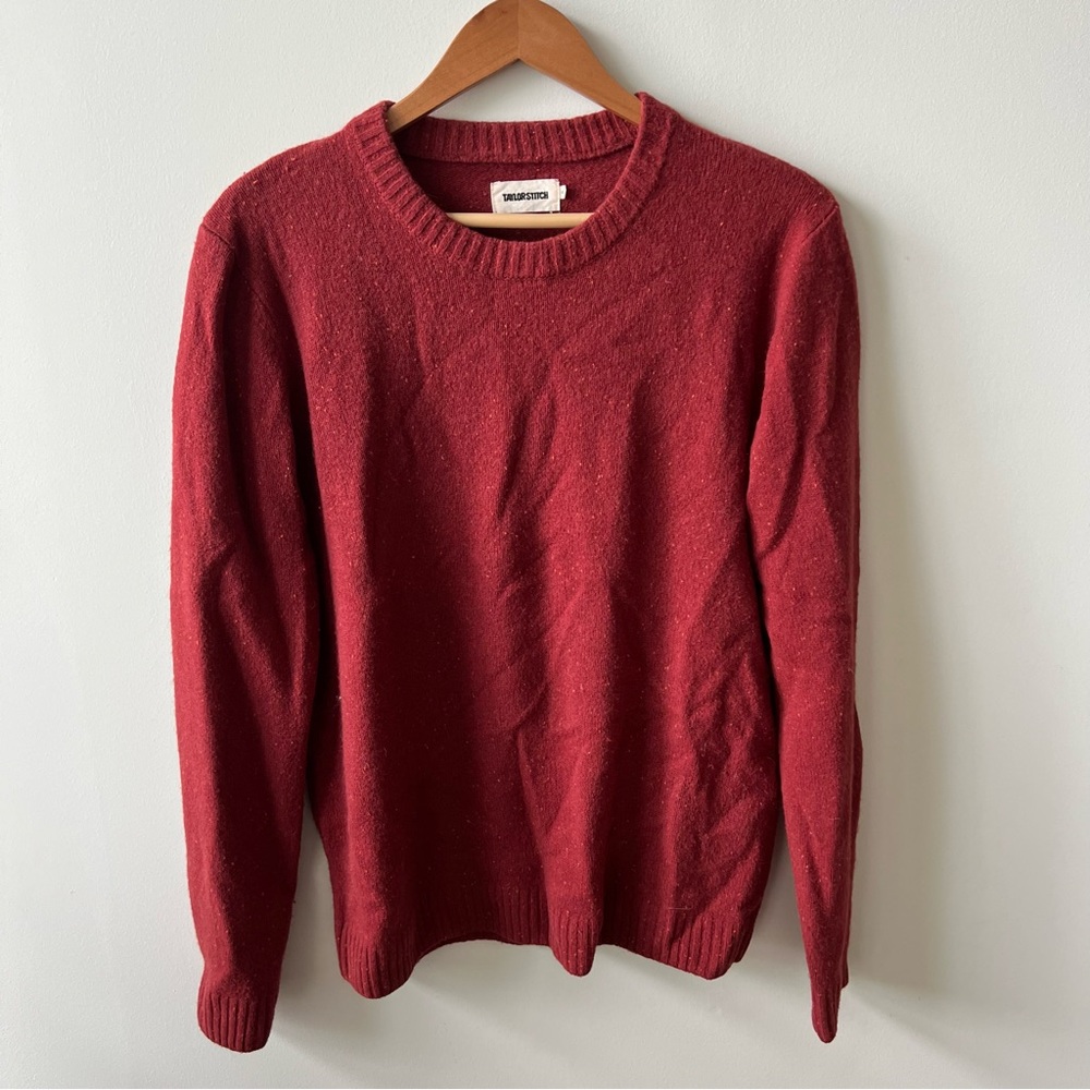 Tailorstitch Burnt Red Sweater